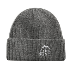 custom embroidered logo knit beanie