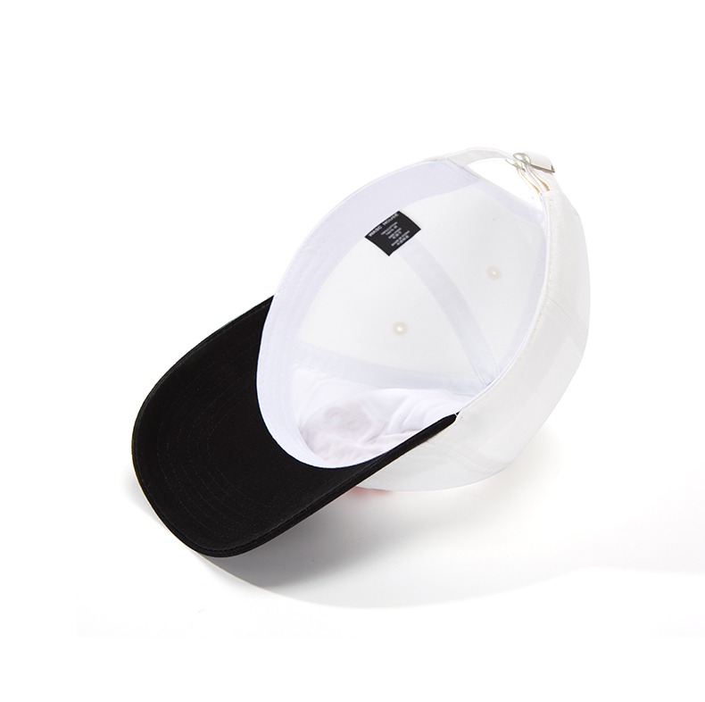 custom color block letter embroidery baseball cap
