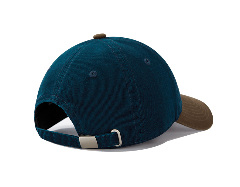 custom color block bear embroidery baseball cap