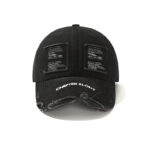 custom vintage frayed ripped distressed patched baseball cap