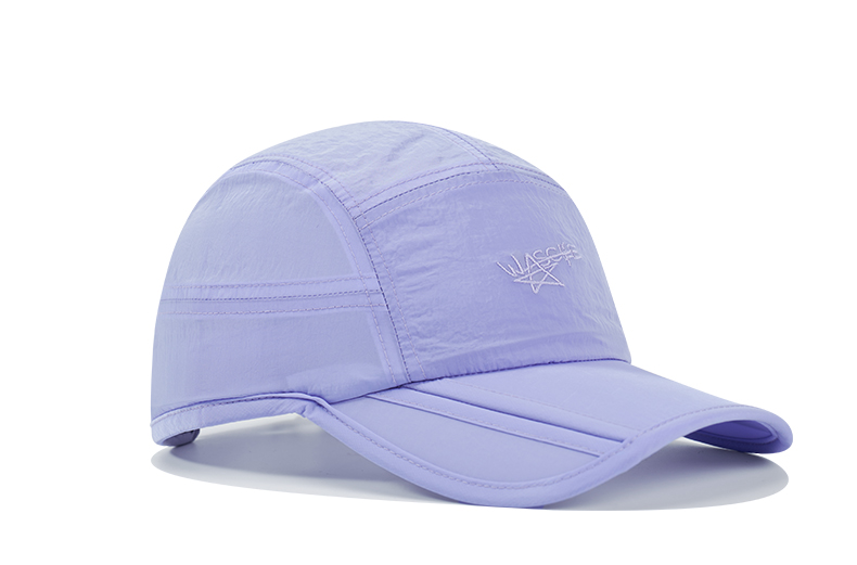 custom embroidered quick dry waterproof uv protection foldable baseball cap