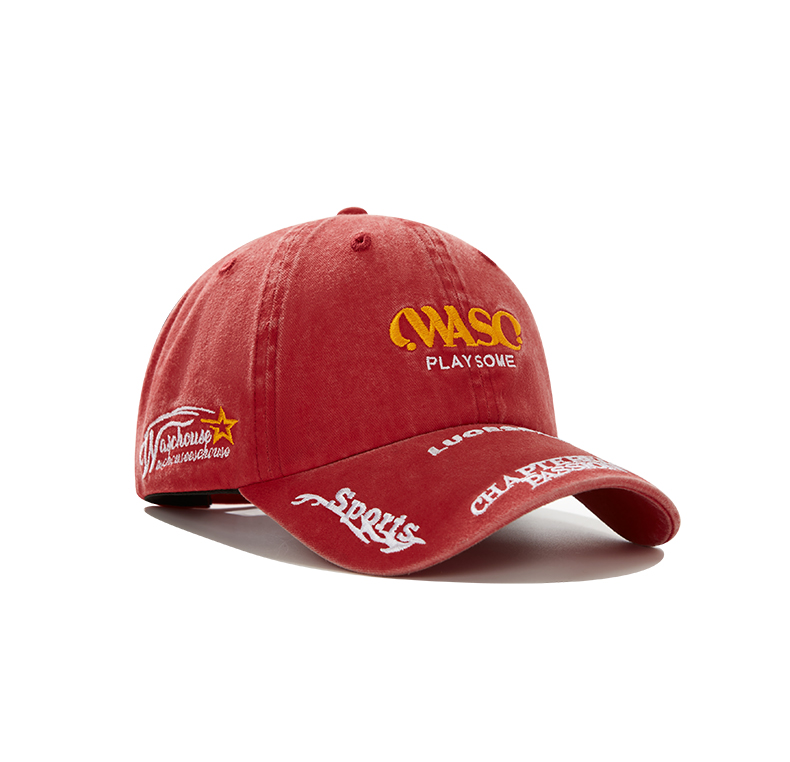 custom multi logo embroidery sun protection baseball cap