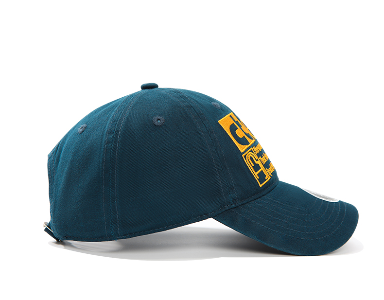 custom color contrast letter embroidery baseball cap