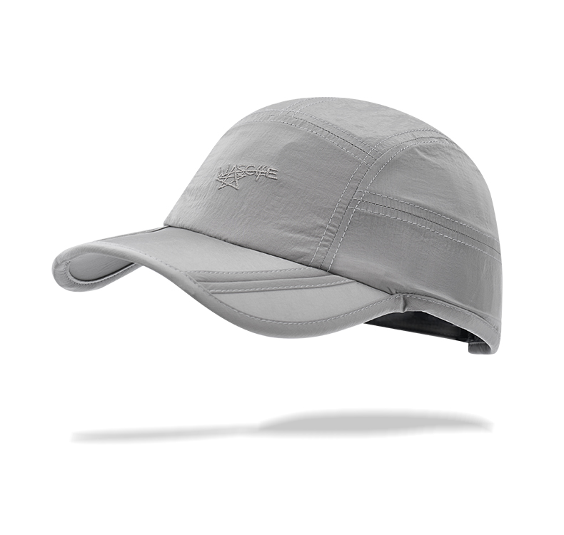 custom embroidered quick dry waterproof uv protection foldable baseball cap