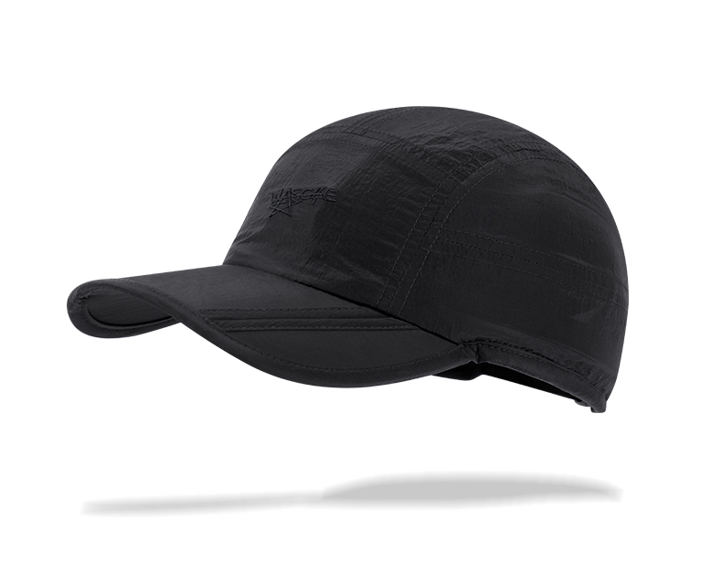 custom embroidered quick dry waterproof uv protection foldable baseball cap