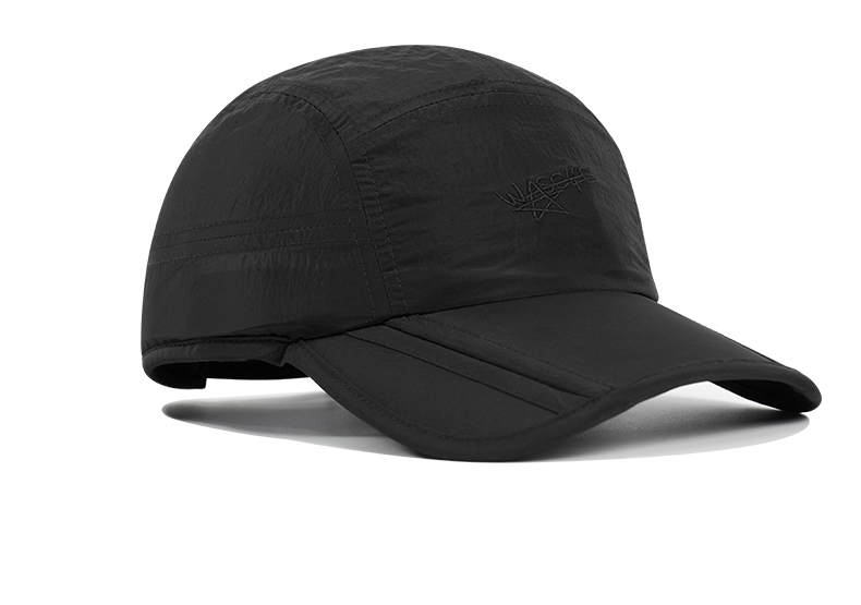 custom embroidered quick dry waterproof uv protection foldable baseball cap