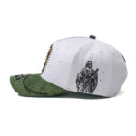 custom religious badge rhinestone embroidered baseball cap