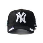 custom rhinestone puff embroidered baseball cap