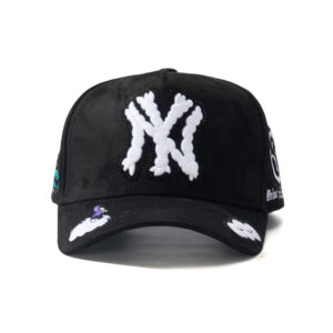 custom rhinestone puff embroidered baseball cap