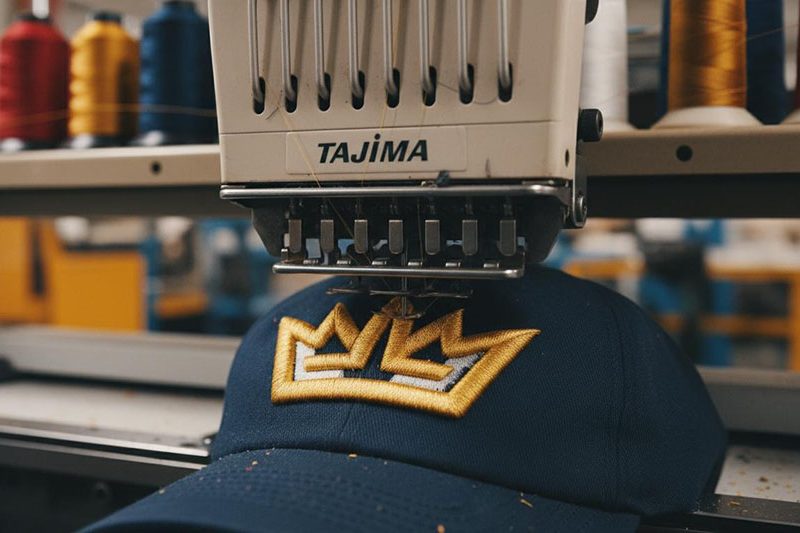 Embroidery area