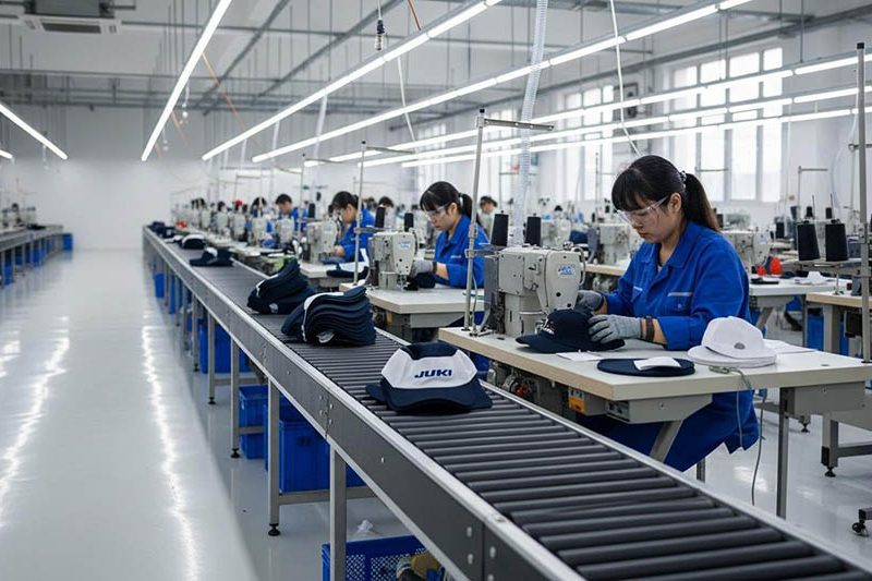 sewing line